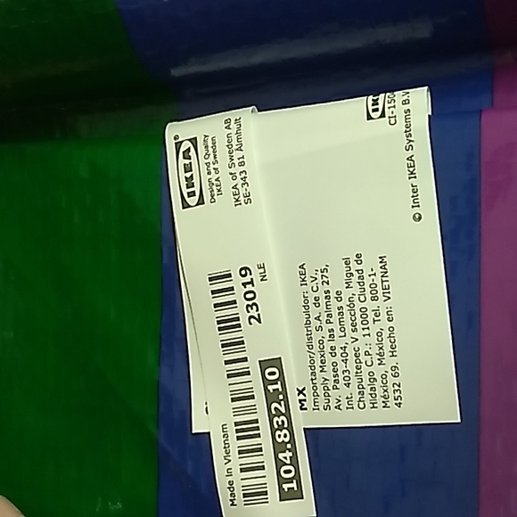 2 Ikea Bags STORSTOMMA + KVANTING Rainbow totes Bags pride Bundle - Picture 7 of 9